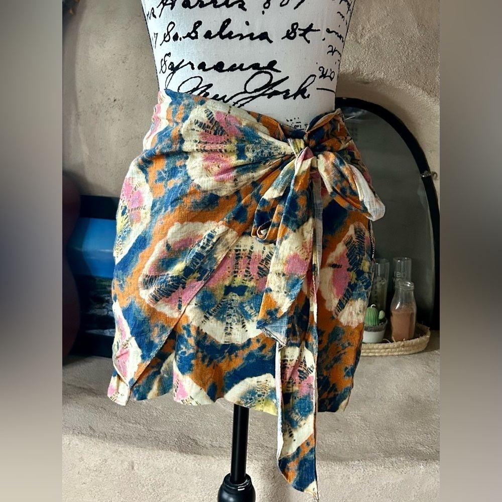 Free People Sweet As Beach Mini Skirt NWOT - Picture 5 of 8